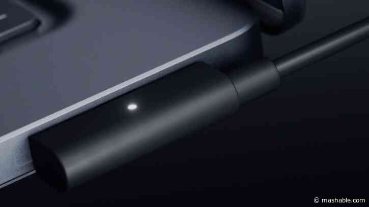 Microsoft created a magnetic USB-C port, and you need to see it for yourself