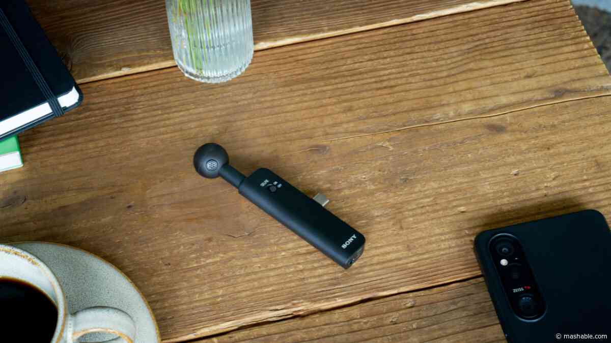 Sony just launched a new spatial audio microphone for creators: How to preorder now