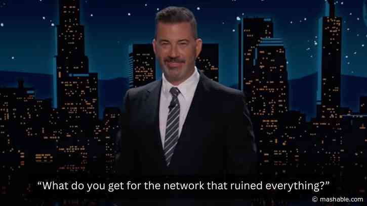 Jimmy Kimmel has a scathing message for Fox News on its 30th birthday