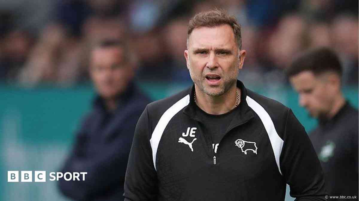Difficult for Derby to build on last term - Eustace