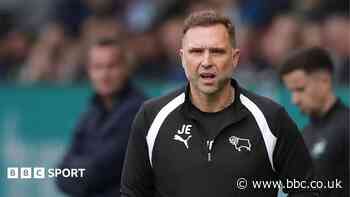 Difficult for Derby to build on last term - Eustace