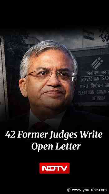 42 Former Judges Write Open Letter, Warn Against Vote Theft Allegations