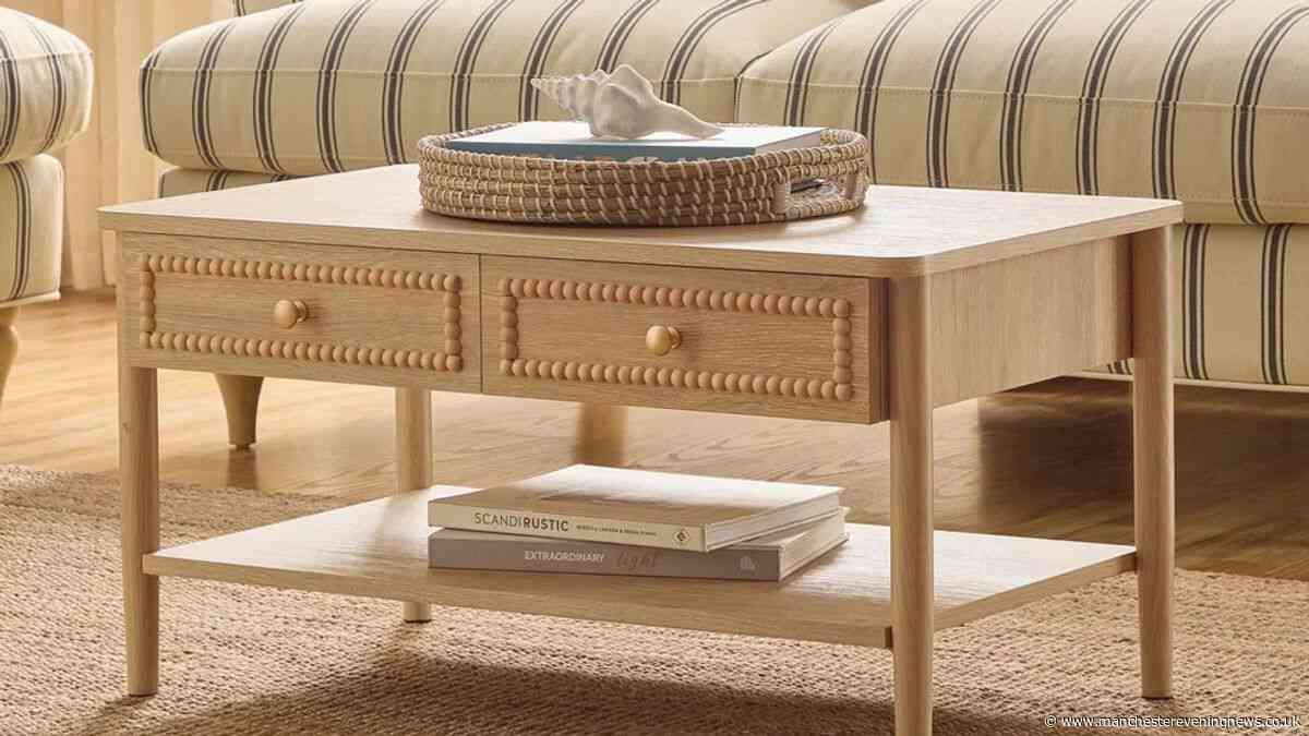 Dusk's 'whimsical cottagecore' £85 coffee table reduced by £50 is pretty but 'sturdy'