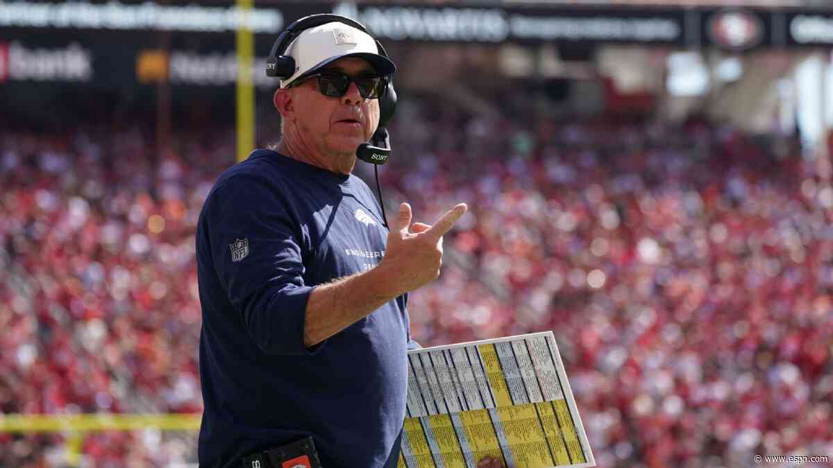 Payton says he's taking over playcalling for Broncos' sputtering offense