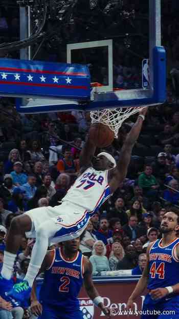 fly VJ fly 🦅 #nba #sixers #basketball #76ers
