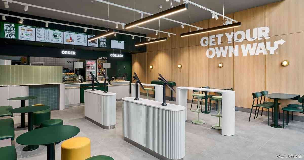 Subway unveils new prototype for Europe, the Middle East, and Africa
