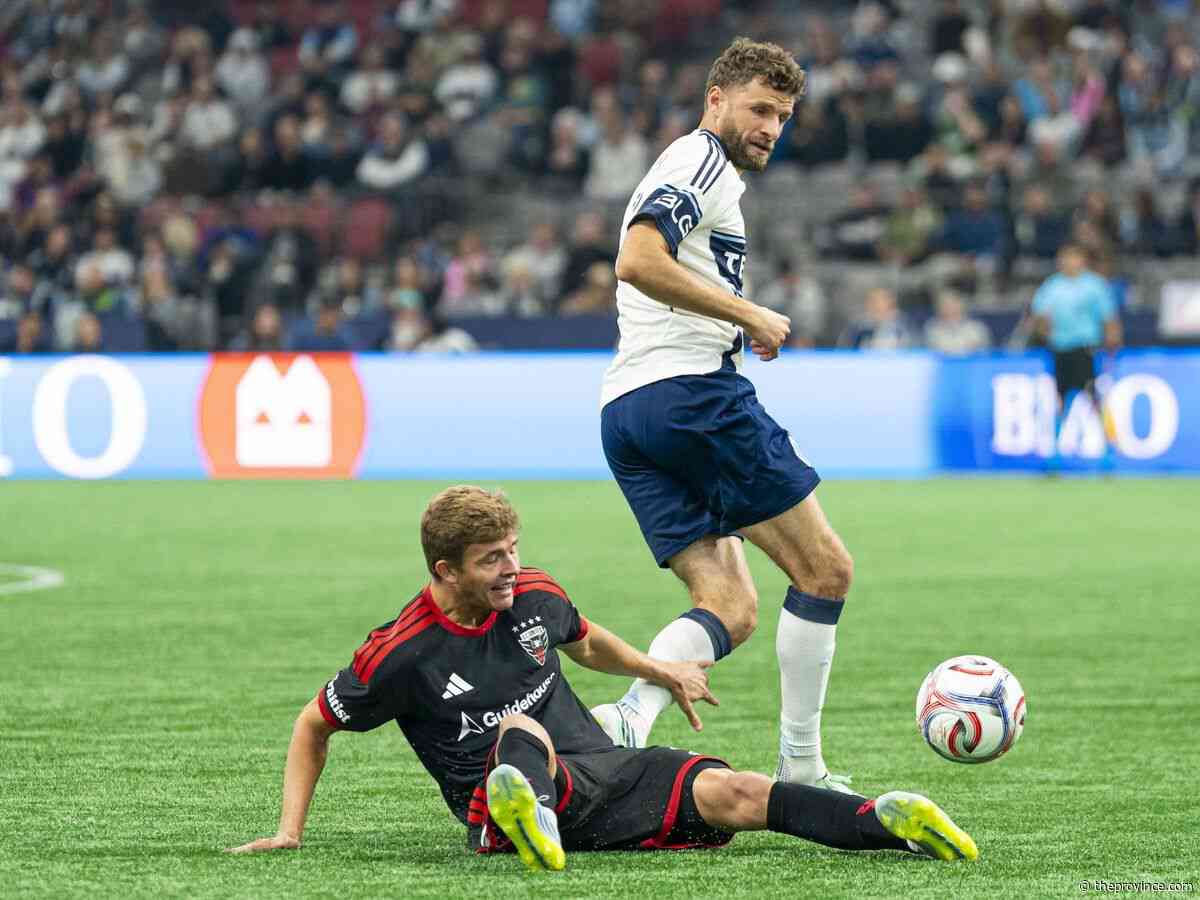 Whitecaps lose Thomas Müller to hamstring injury