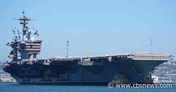 USS Lincoln docks in San Diego, returning home for first time in 321 days