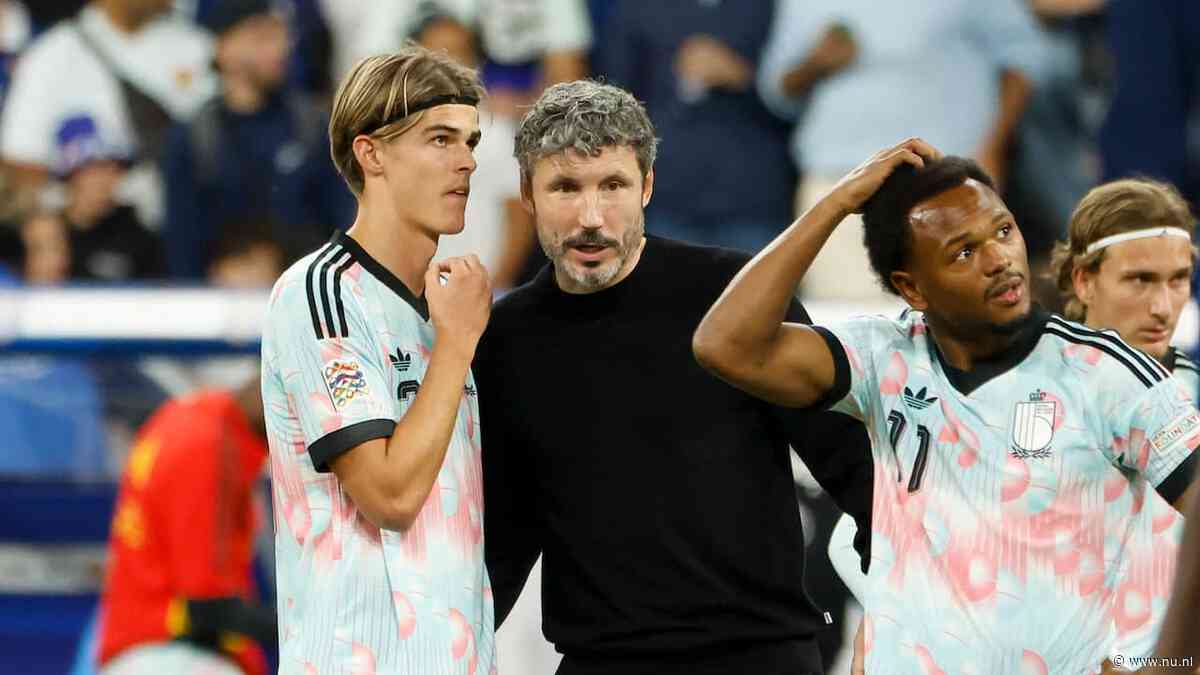 Van Bommel oogst lof na eerste weken bij België: 'Iedereen is onverdeeld positief'