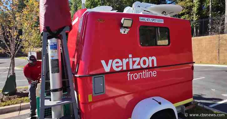 Verizon deploying emergency network equipment to help communities connect during Hurricane Isaias