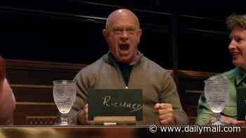 Celebrity Traitors fans left in hysterics over Ross Kemp's VERY passionate reaction to catching a Traitor as he pounds the table and yells 'get in there!'