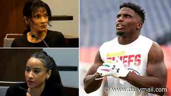 Mother of Tyreek Hill's estranged wife takes to the stand as bitter divorce trial clouds NFL star's bid to find new team