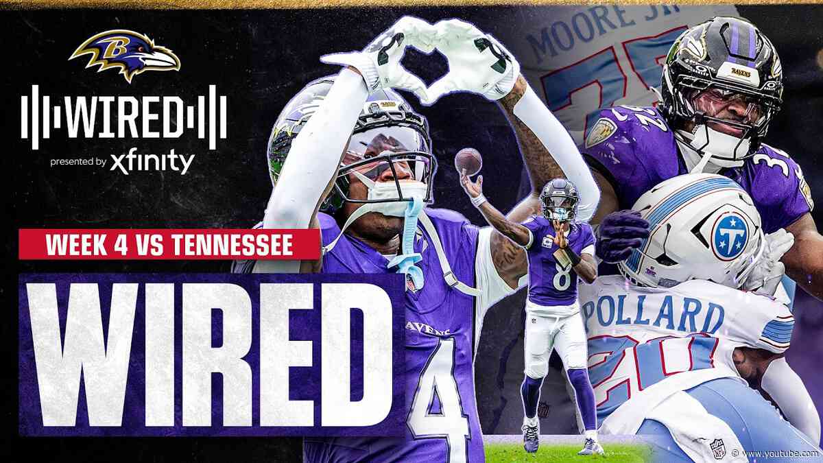 Lamar Jackson Mic'd Up for Win Over Titans | Ravens Wired