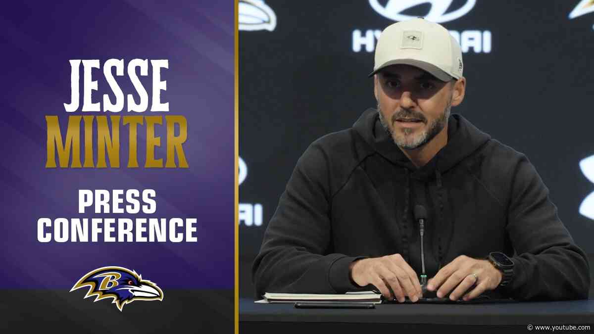 Jesse Minter Discusses Injuries and Ravens' Week 4 Performance | Baltimore Ravens