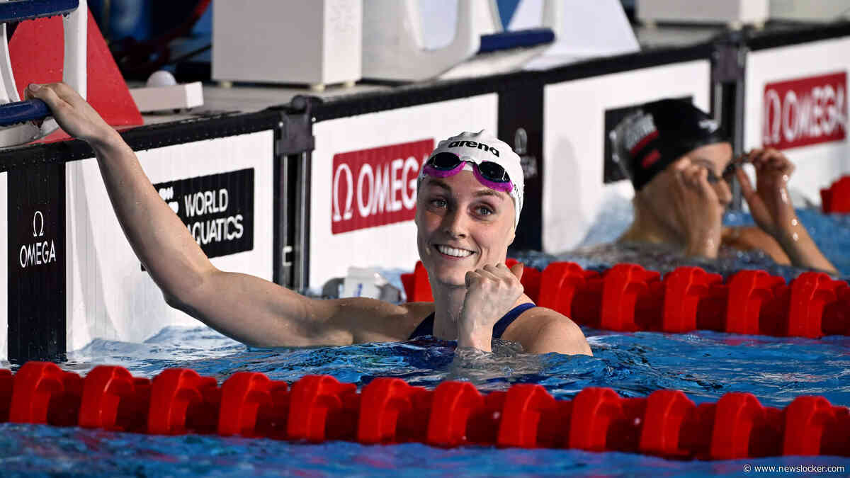 Marrit Steenbergen verbetert eigen Europees record 100 meter wisselslag