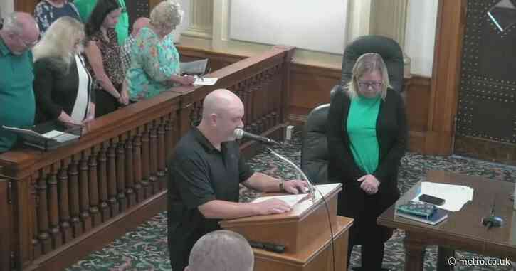Hell breaks loose at council after Satanic prayer read