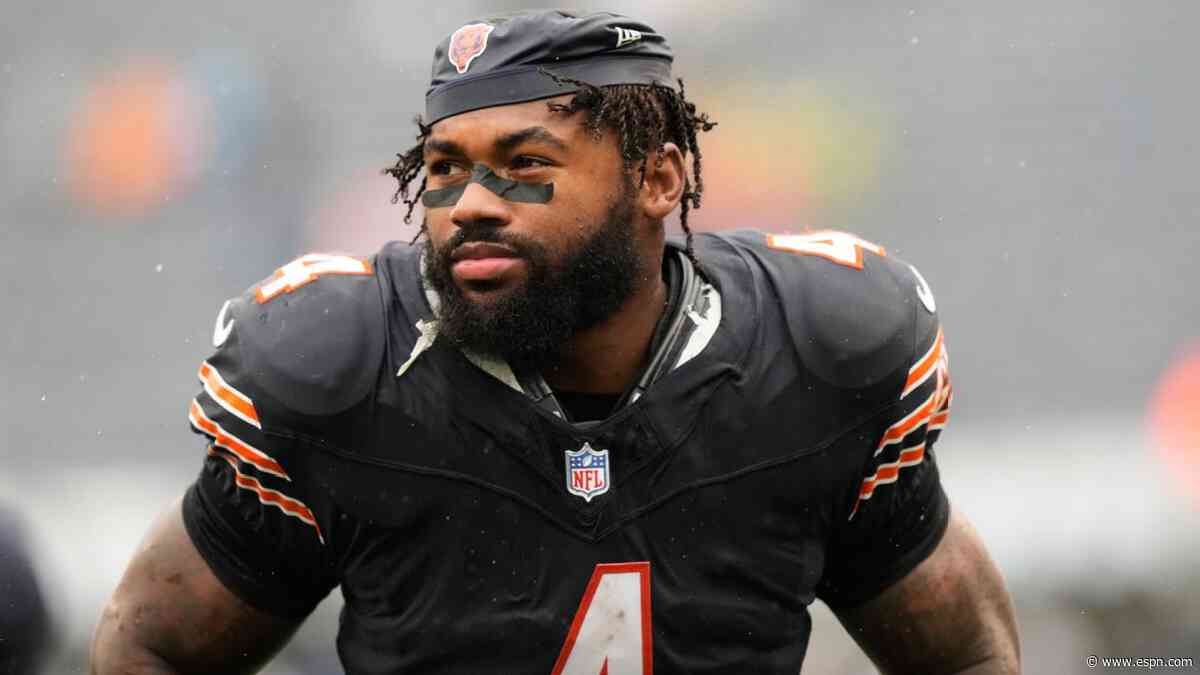 'That ain't me': Bears RB Swift laments early fumble issues