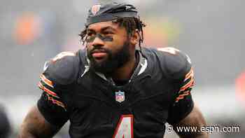 'That ain't me': Bears RB Swift laments early fumble issues