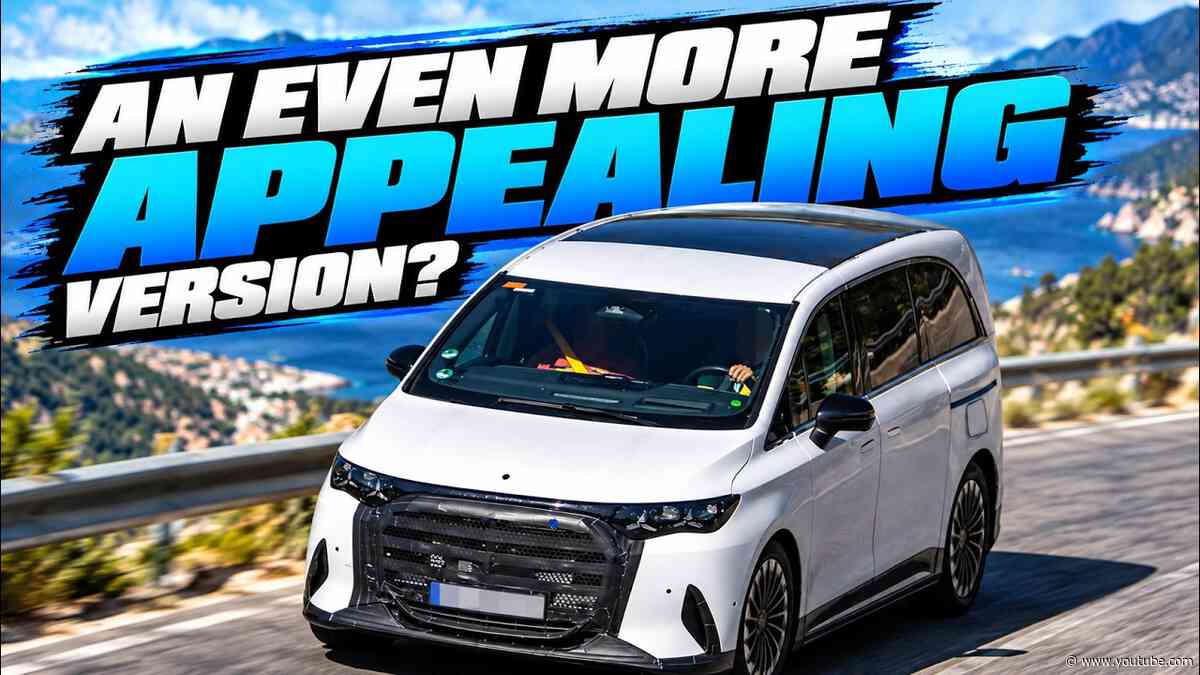 An Even More Appealing Version Of Mercedes' Unusual New Limo Just Got Caught In Testing