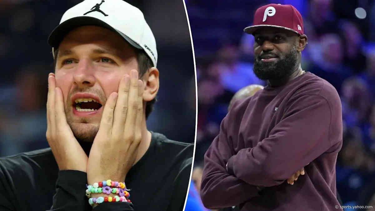 Luka Doncic’s parting words to LeBron James speak volumes