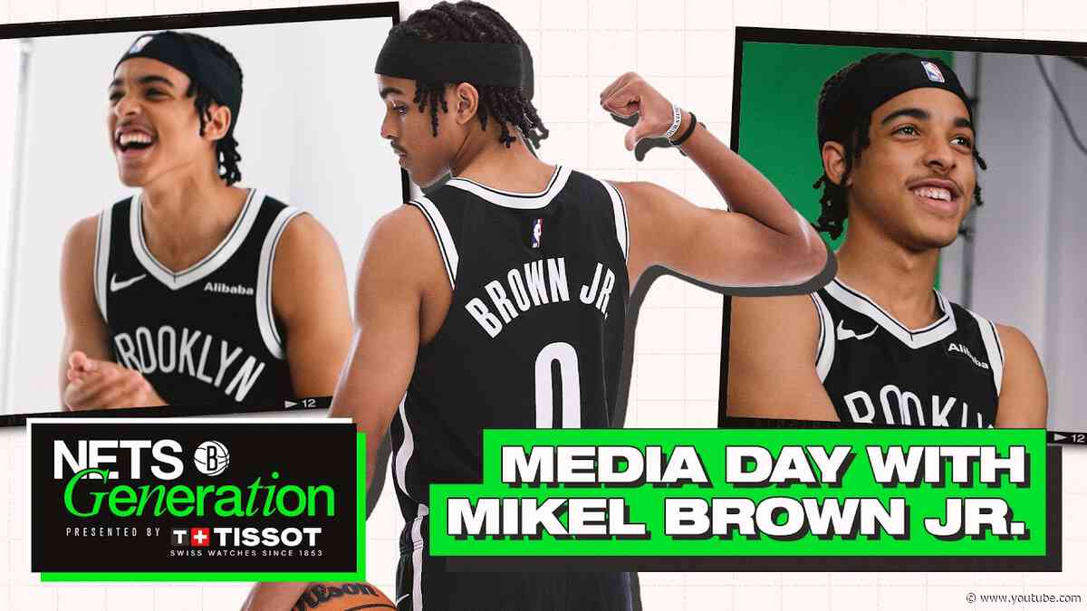 A Day in the Life with Mikel Brown Jr. at NBA Media Day