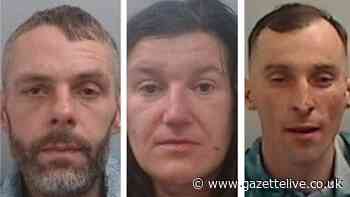 Faces of three persistent shoplifters hauled into court for crimes on Teesside