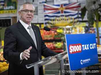 B.C. Conservatives promise tax cut that could blow $4-billion hole in provincial budget, tax expert says