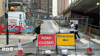 City road still shut a year on amid 'mayhem'