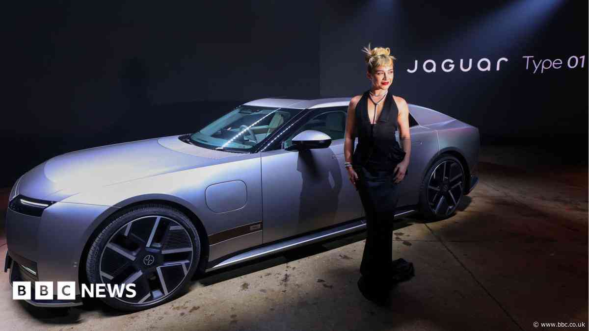 Jaguar unveils new electric car after 'woke' ridicule