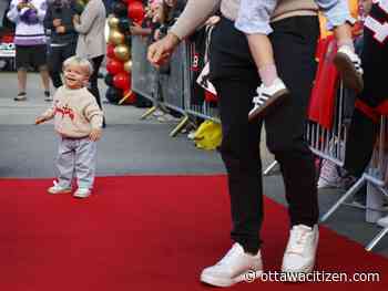 Senators get red-carpet treatment before home opener