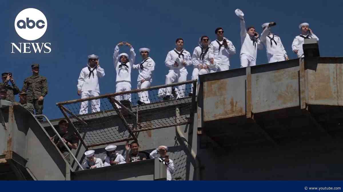 USS Lincoln returns from 10-month deployment