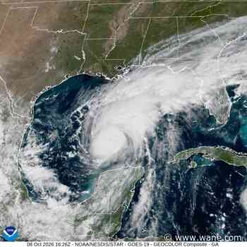 Isaias strengthens into Category 2 hurricane on collision course with the US Gulf Coast