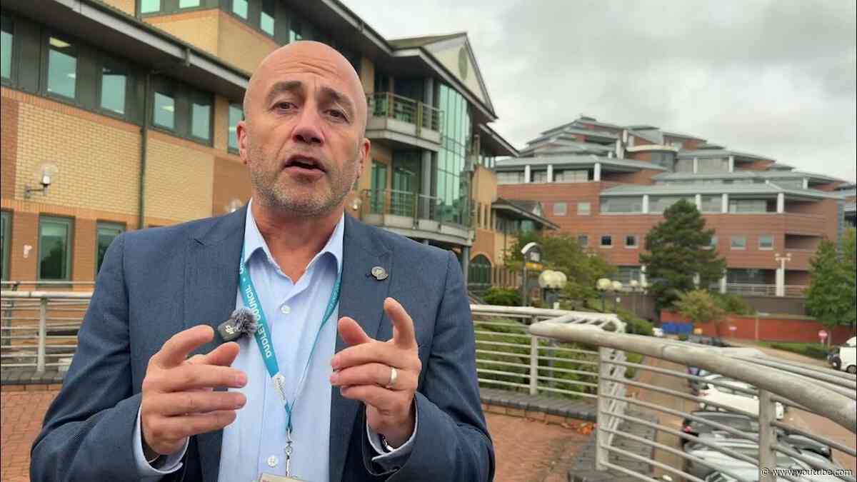 Dudley secondary school admissions. Cllr Wayne Little, cabinet member for children and young people.