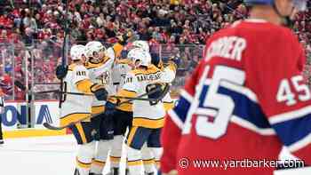 Ryan O'Reilly scores go-ahead goal, as Predators top Canadiens