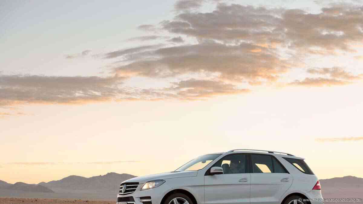 Schwerwiegender Luxus: Mercedes ML und GLE beim TÜV