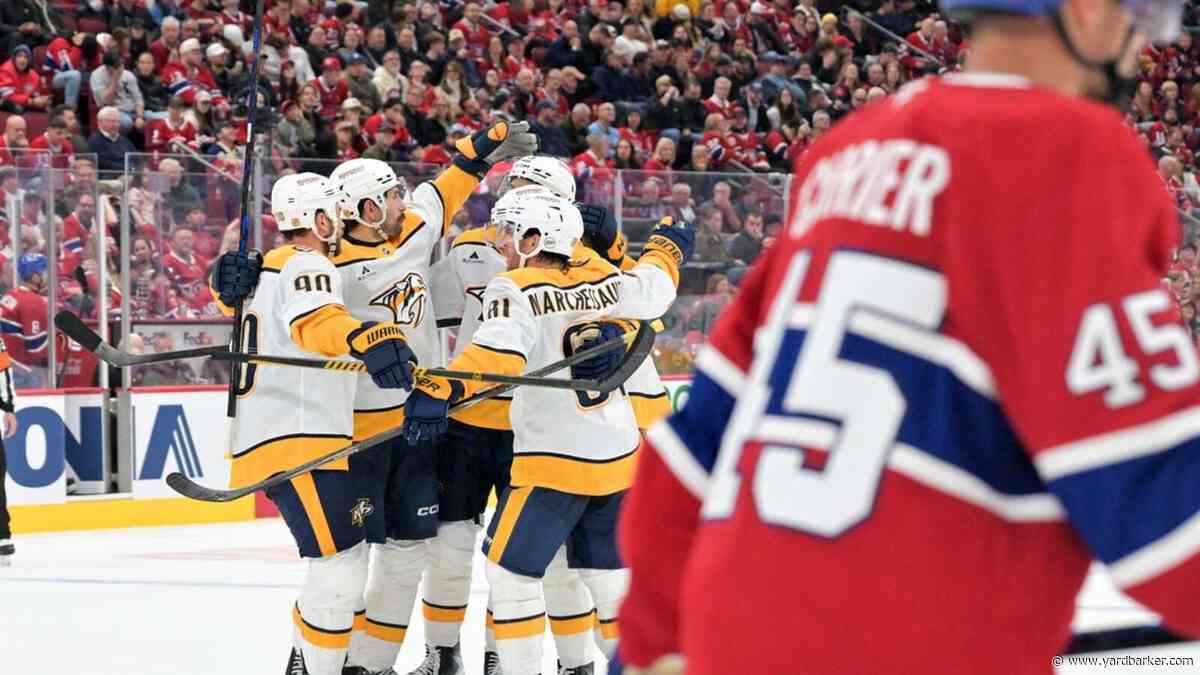 Ryan O'Reilly scores go-ahead goal, as Predators top Canadiens