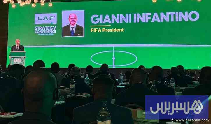 إنفانتينو: المغرب نموذج للتطور الكروي