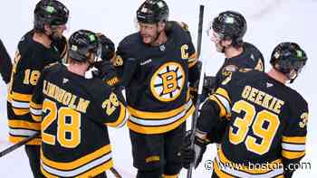 Pastrnak scores 2 goals, adds 2 assists in the Bruins’ 6-1 rout of the Mammoth