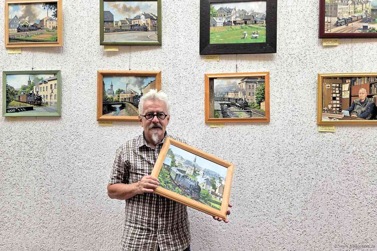 Zeitreise auf Schienen: Peter König stellt Eisenbahnbilder in Reichenbach aus