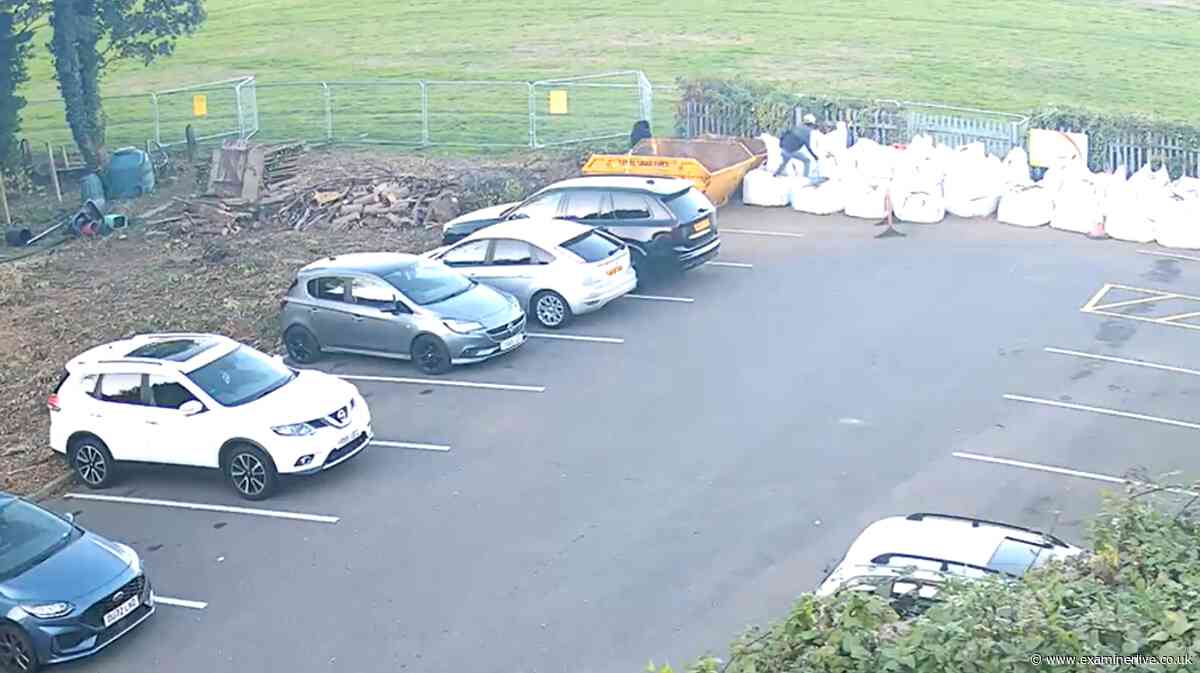Neighbour’s shout sends masked men running from hospice grounds in broad daylight