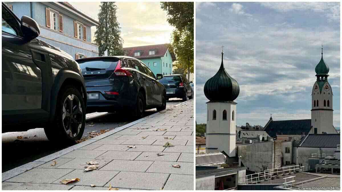„War entsetzt“: Neue Parkregeln in Rosenheim sorgen für Unmut – Kritik vom Einzelhandel