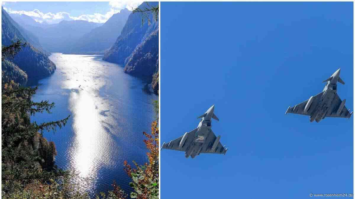 Kampfjets schießen mitten durch den Nationalpark am Königssee – dürfen sie das einfach so?