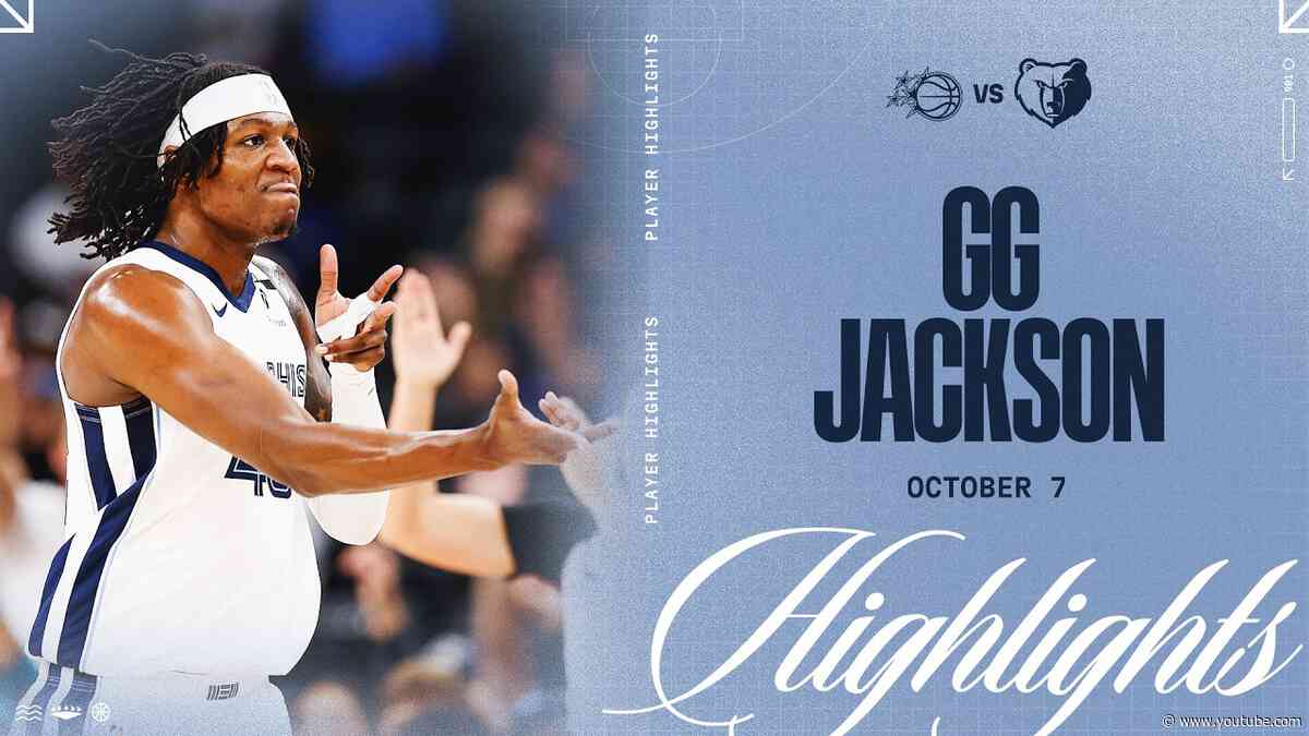 GG Jackson Highlights vs. Orlando Magic