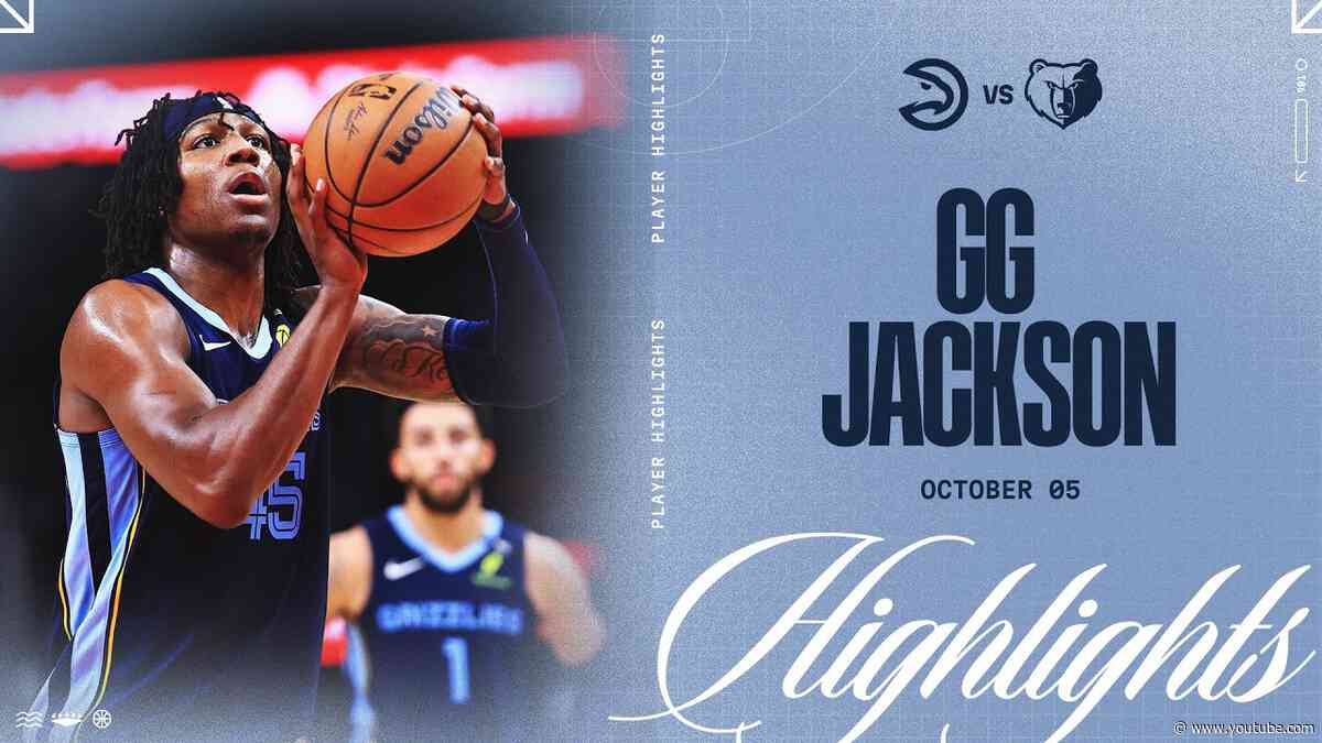 GG Jackson Highlights vs. Atlanta Hawks