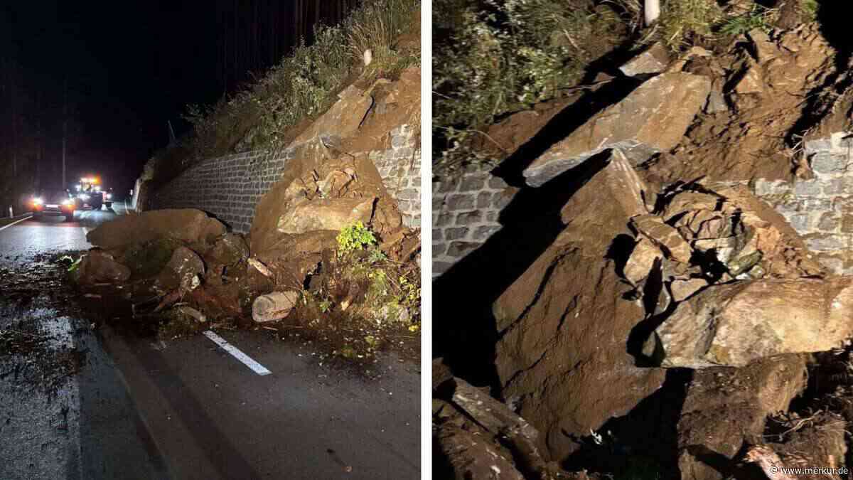 Gewaltiger Erdrutsch im Pitztal: Hauptstraße bleibt nach Felssturz gesperrt