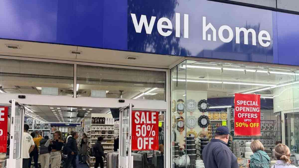 New homeware retailer opens in former Coventry TGJones
