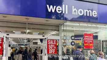 New homeware retailer opens in former Coventry TGJones
