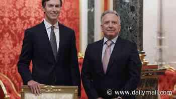 Trump envoys Kushner and Witkoff to meet with Ukrainian officials in Miami as war with Russia reaches 'dangerous stalemate'