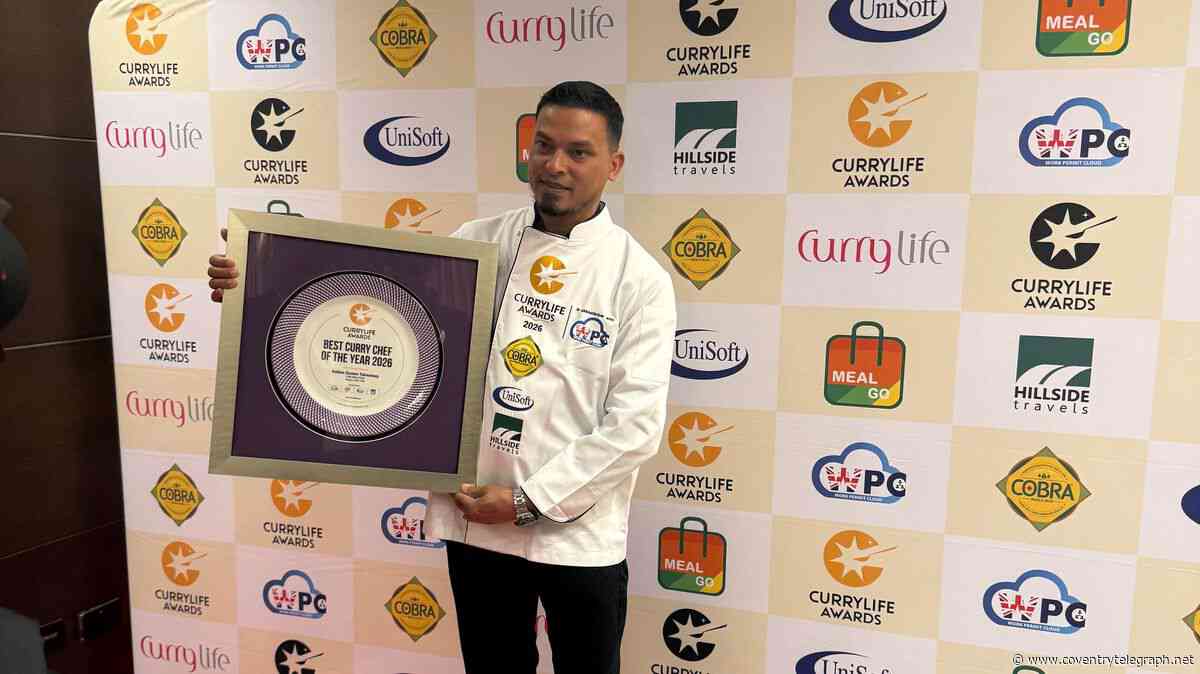 The local curry house chef who's just been crowned best in the UK