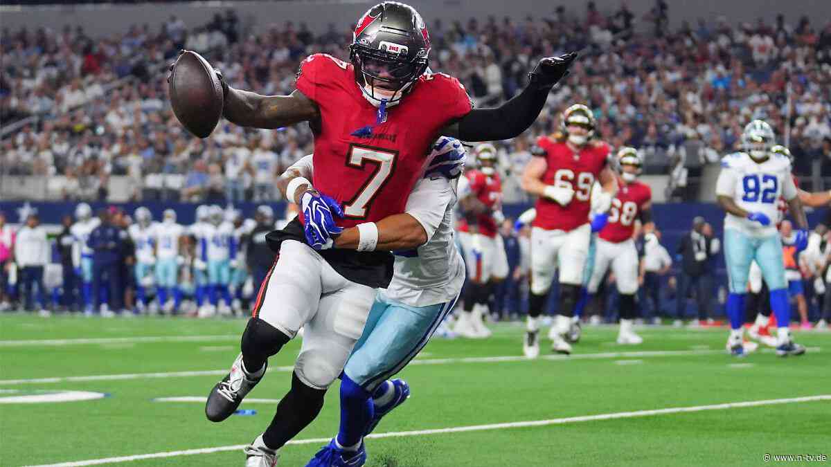 Rückschlag für America's Team: Buccaneers überlaufen schlampige Cowboys